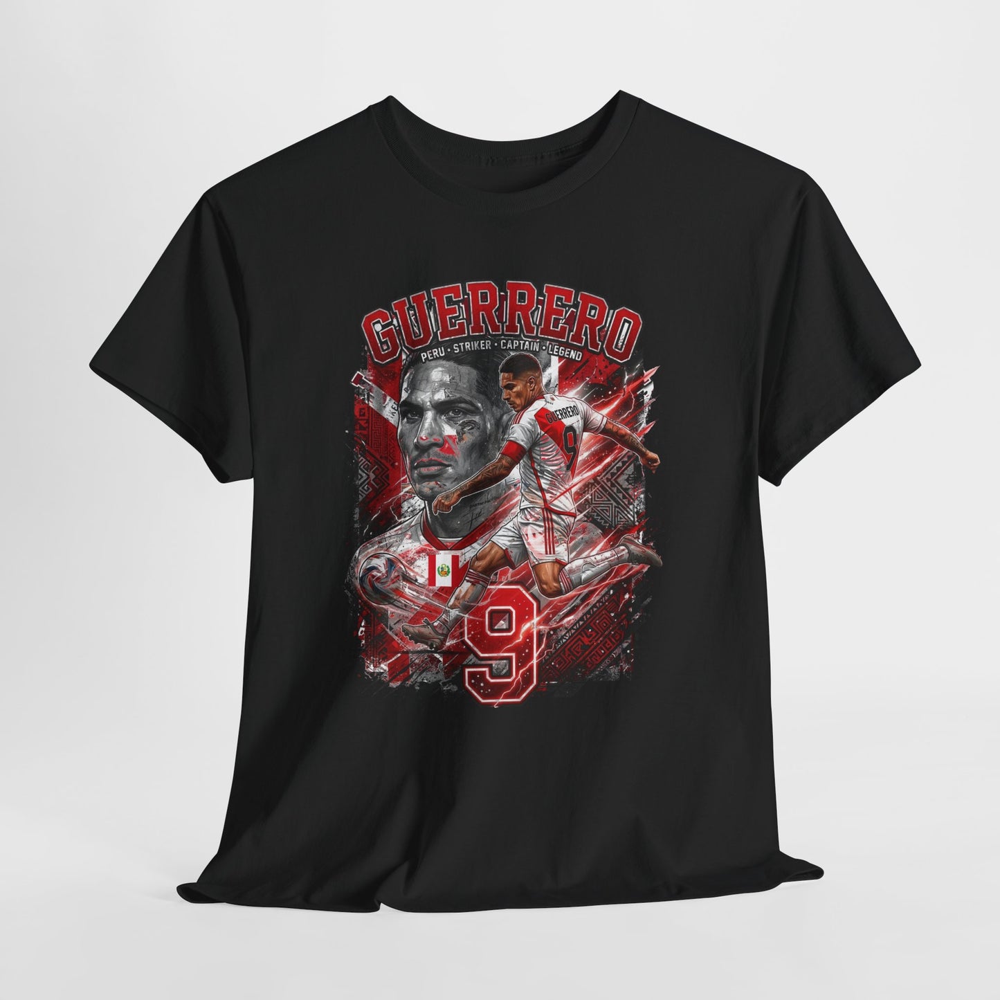 Guerrero #9 – Peruvian Captain & Legend T-Shirt