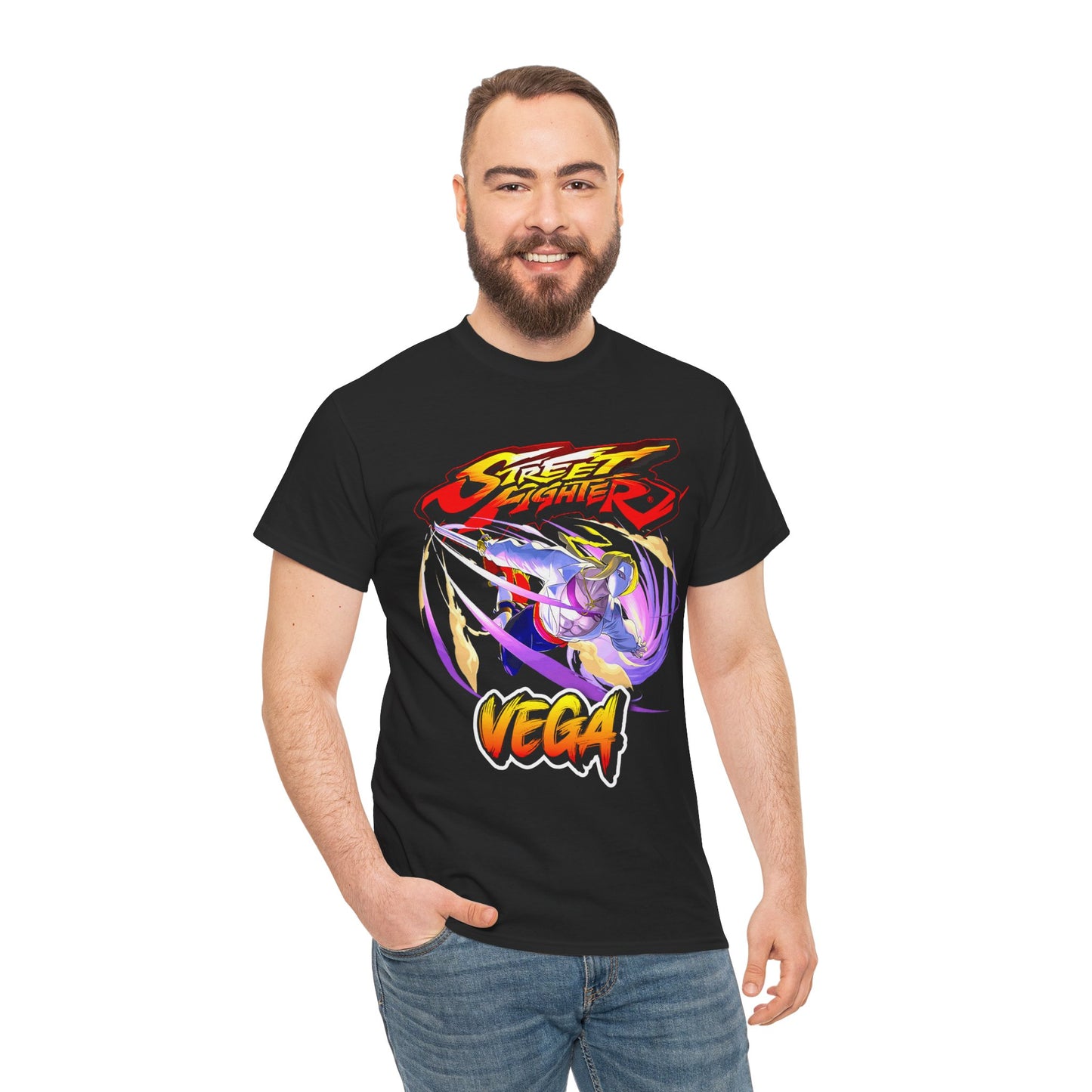 Street Fighter Vega Graphic T-shirt