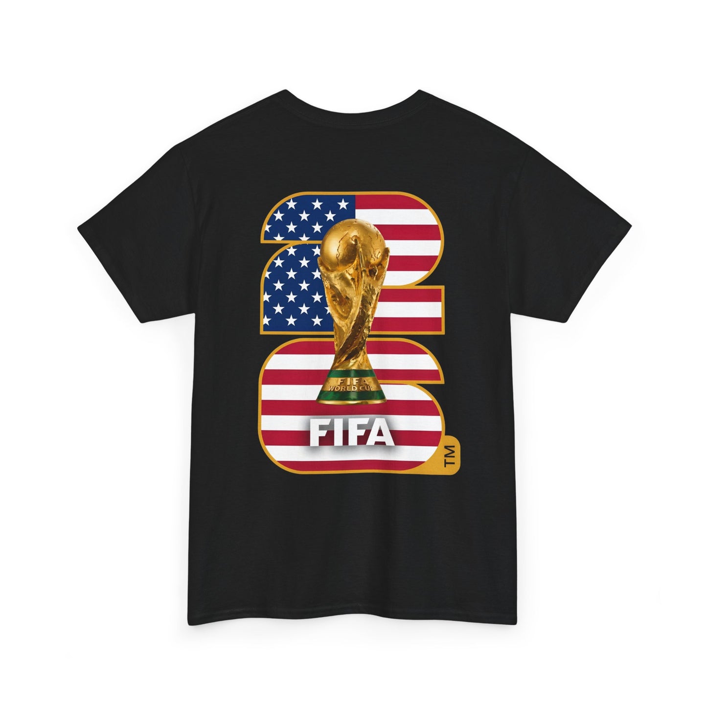 USA 2026 FIFA World Cup Fan Edition – Front Crest & Championship Back Graphic T‑Shirt