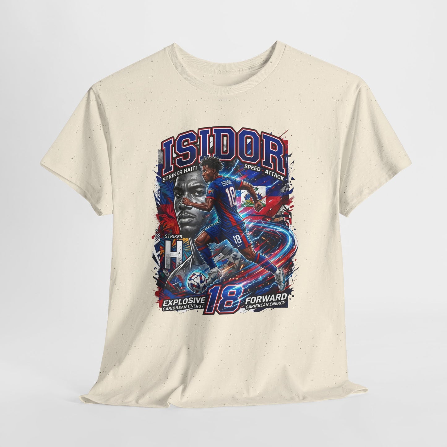 Isidor #18 – Haitian Hurricane T-Shirt