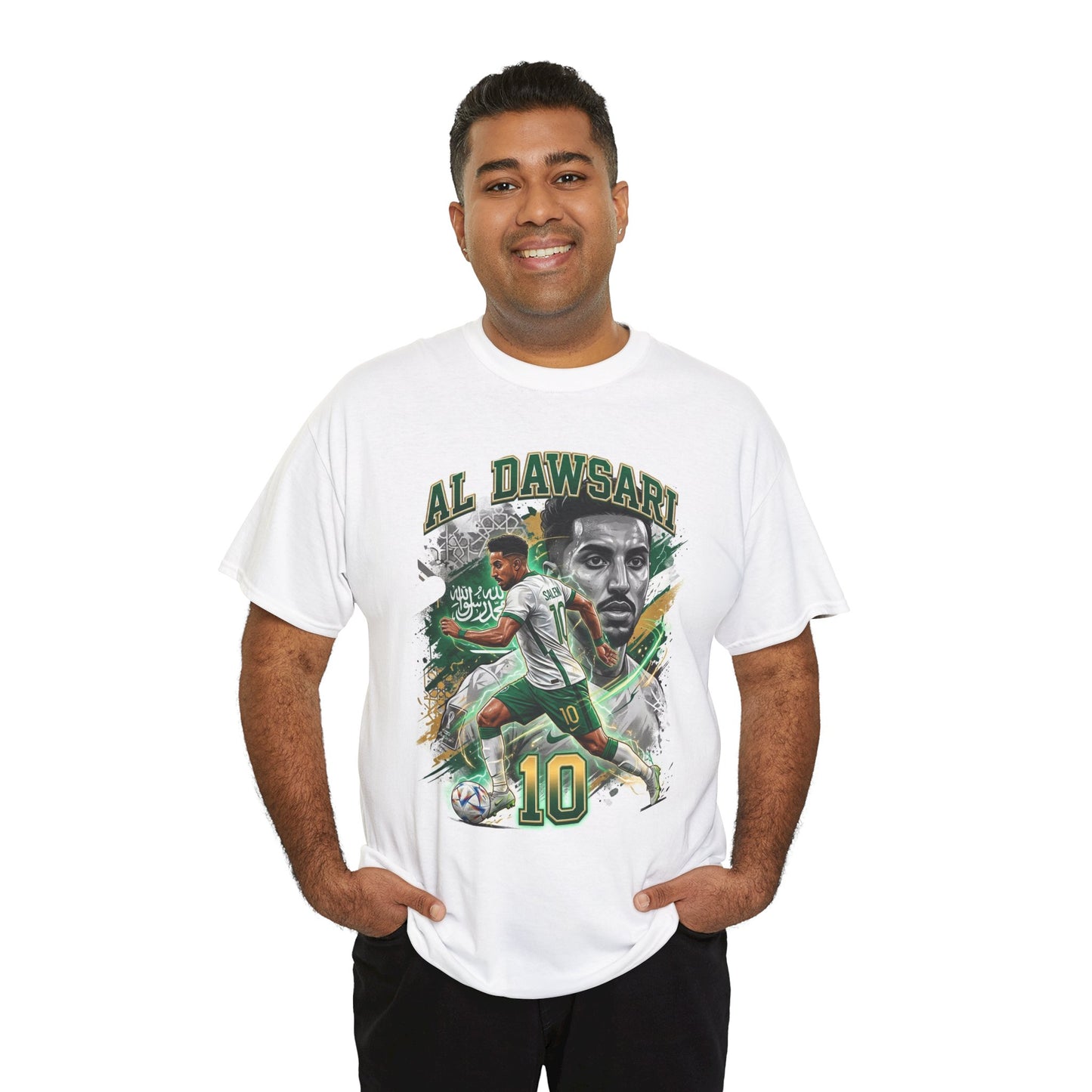 Al Dawsari #10 – Saudi Arabia Football Star T-Shirt
