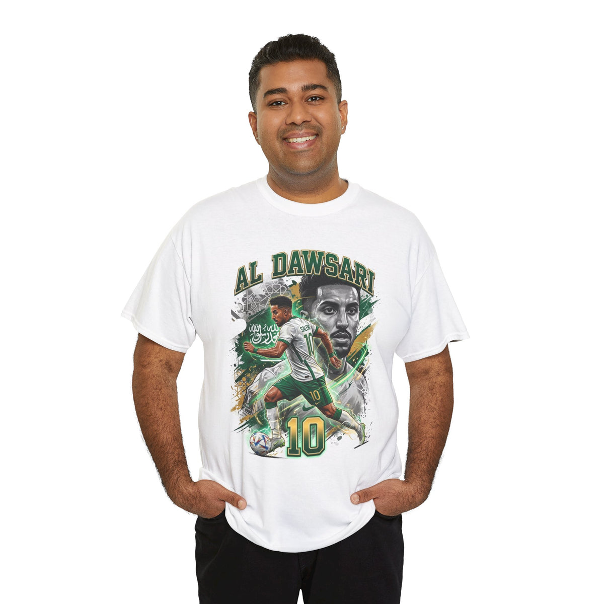 Al Dawsari #10 – Saudi Arabia Football Star T-Shirt