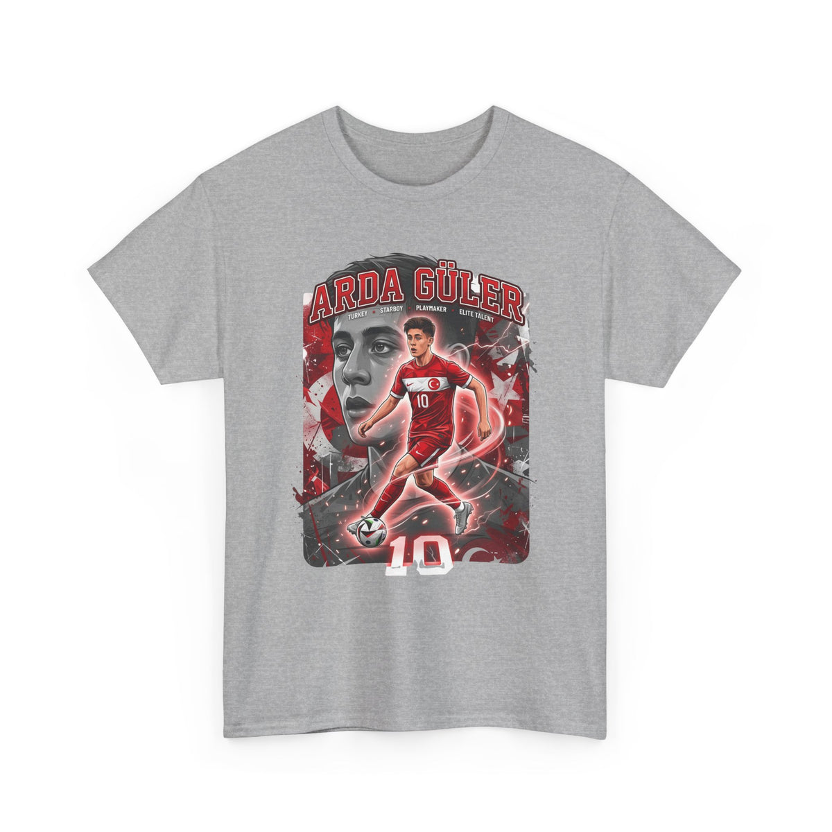 Arda Güler #10 – Turkey’s Rising Star Playmaker T-Shirt