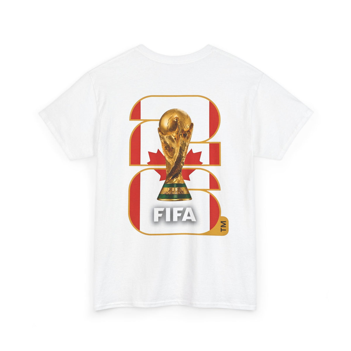 Canada 2026 FIFA World Cup Fan Edition – Front Crest & Championship Back Graphic T-Shirt