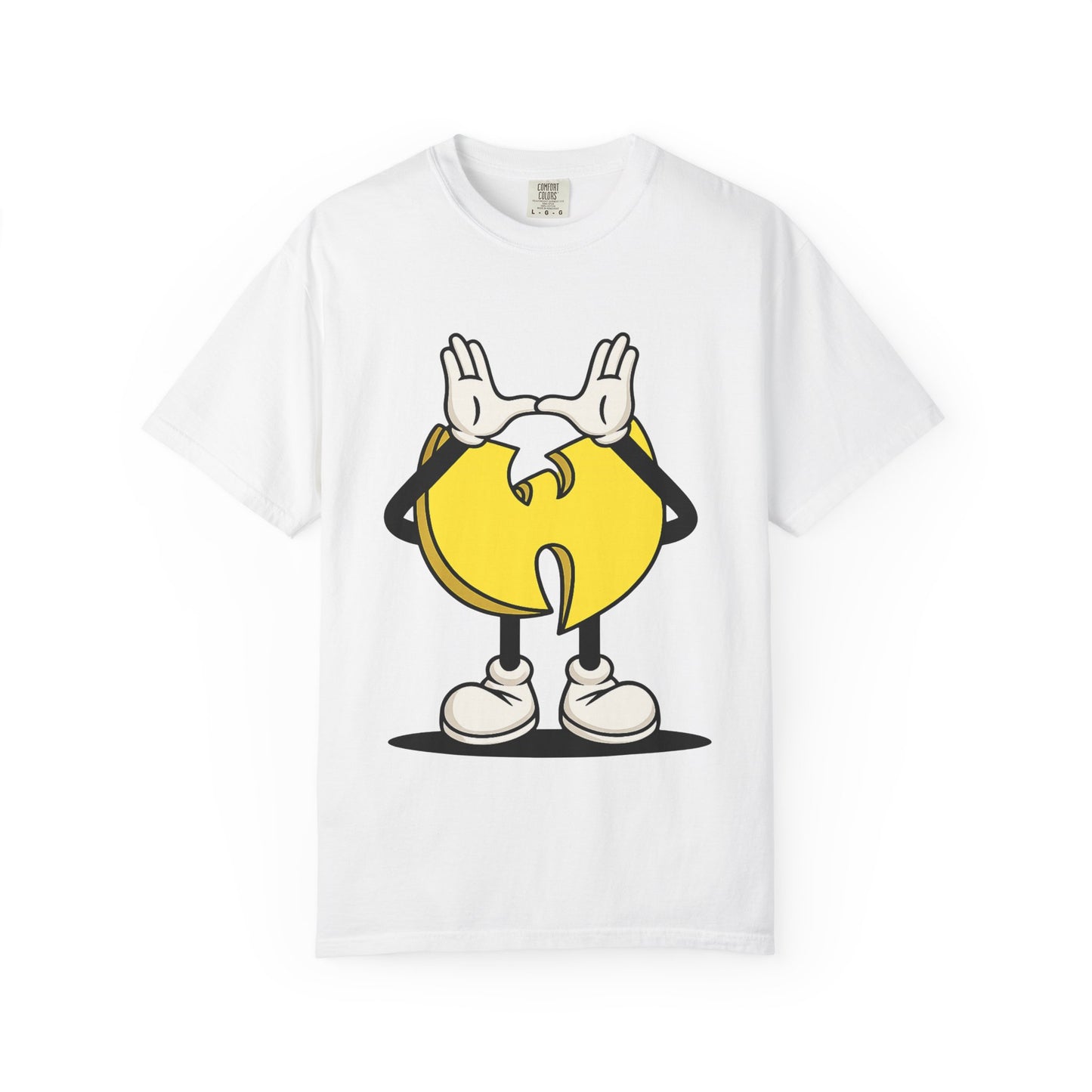 Wu-Tang Clan Inspired Cartoon "W" Hand Sign Graphic Tee