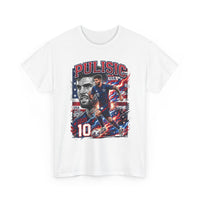 Pulisic #10 – Captain America’s Fire T-Shirt