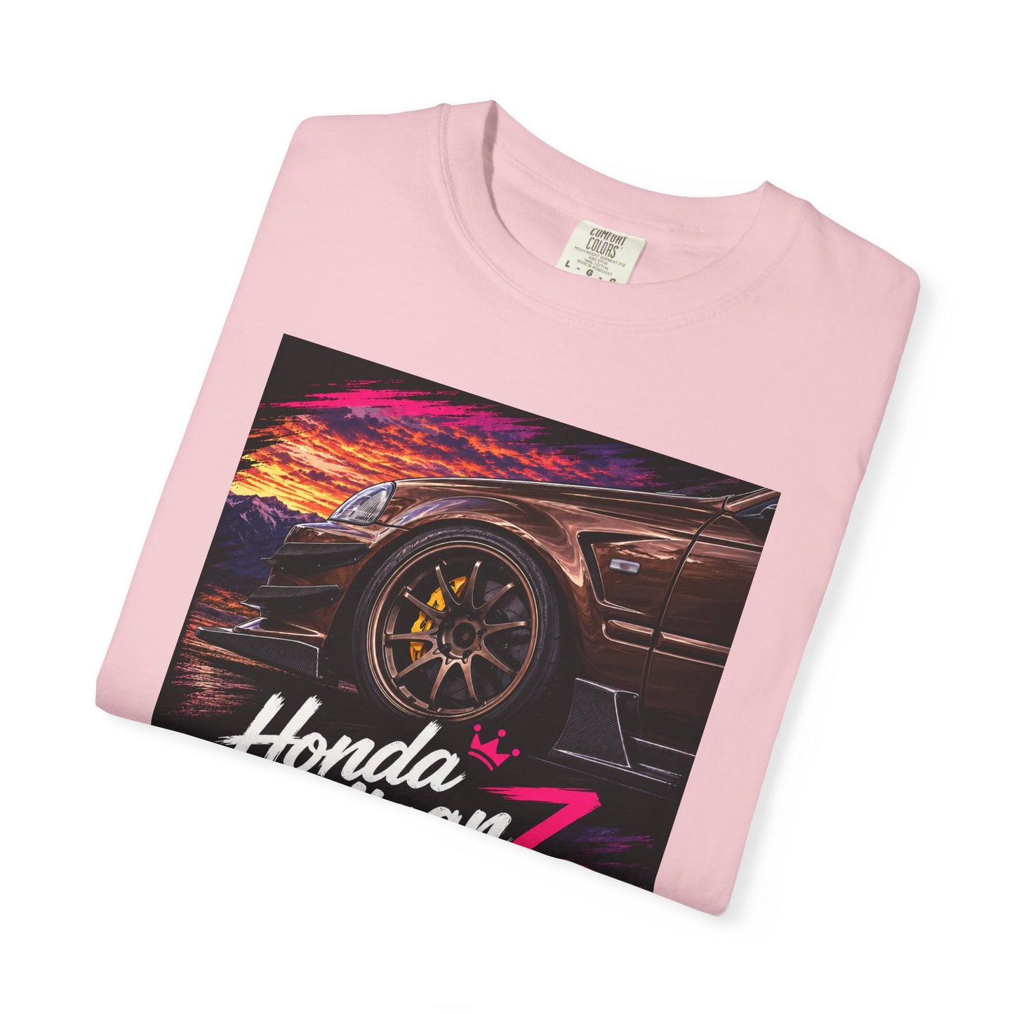 Honda HooliganZ T‑Shirt — Neon Coupe Graphic Tee