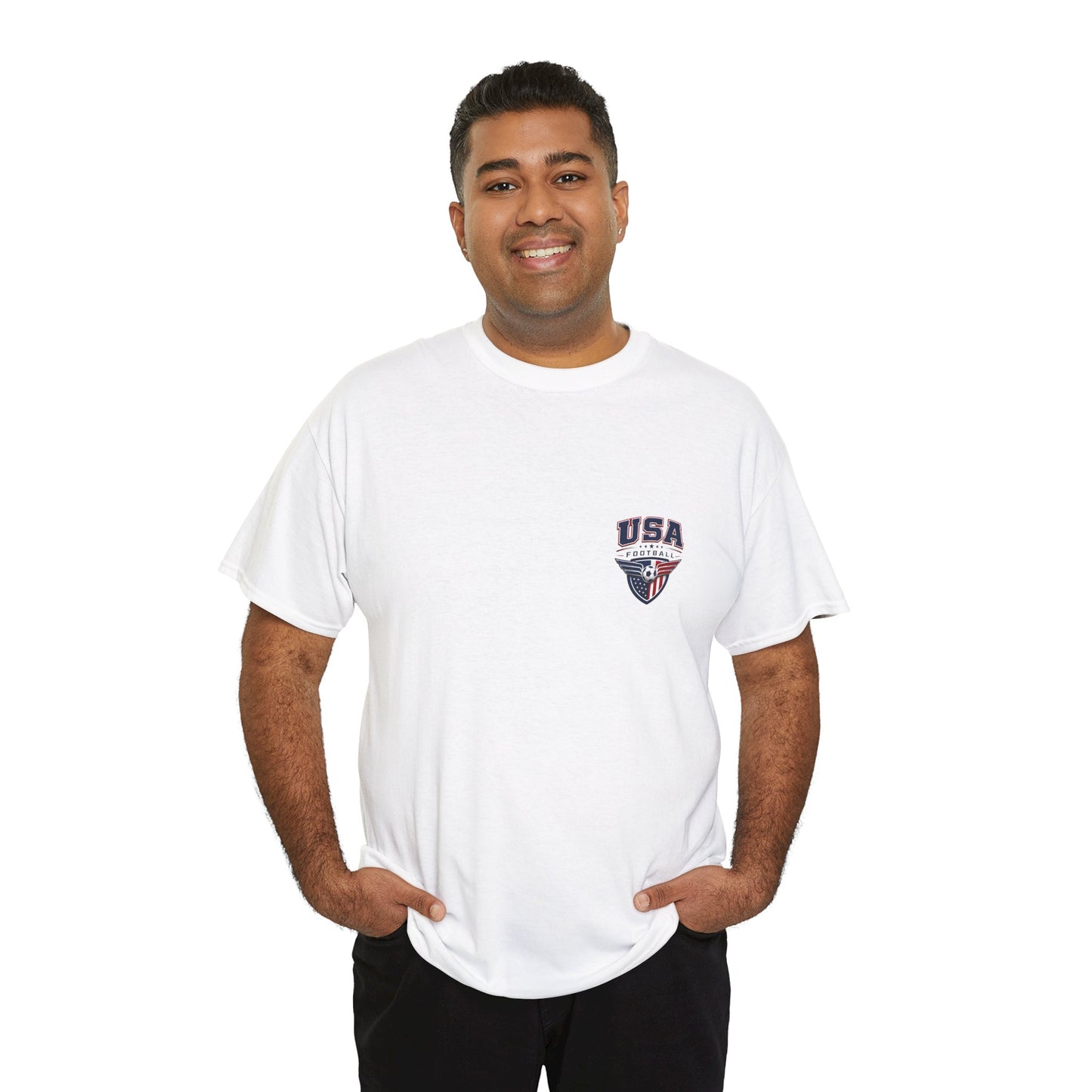 USA 2026 FIFA World Cup Fan Edition – Front Crest & Championship Back Graphic T‑Shirt