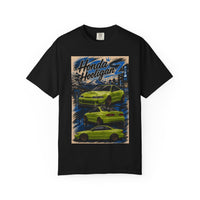 Honda HooliganZ T-Shirt — Vintage Green Sports Car Graphic Tee