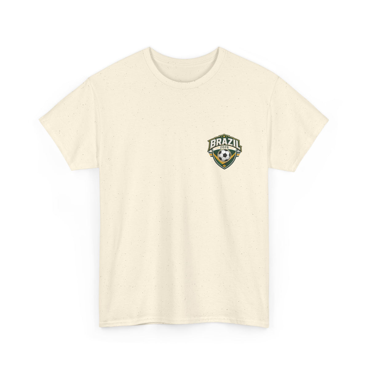 Brazil 2026 FIFA World Cup Fan Edition – Front Crest & Championship Back Graphic T‑Shirt