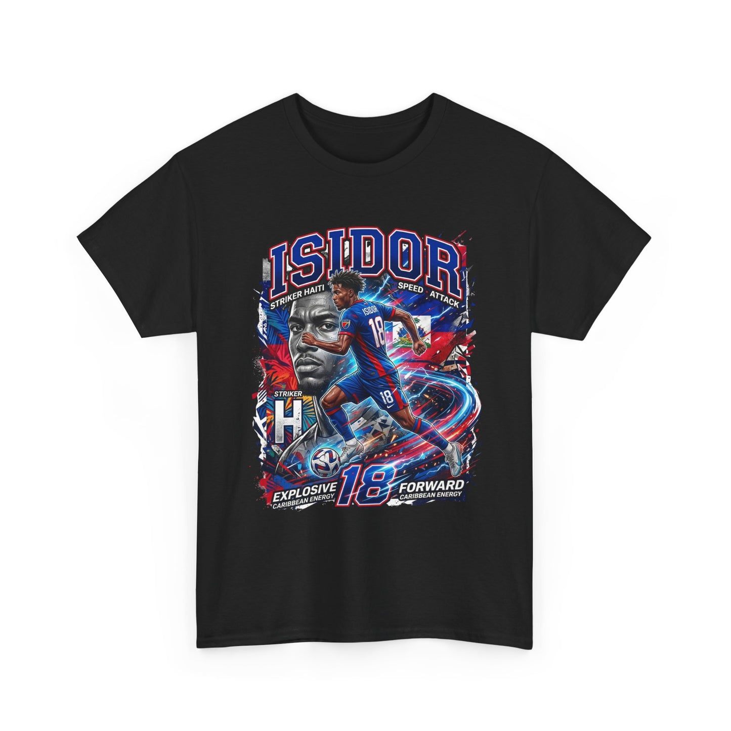 Isidor #18 – Haitian Hurricane T-Shirt