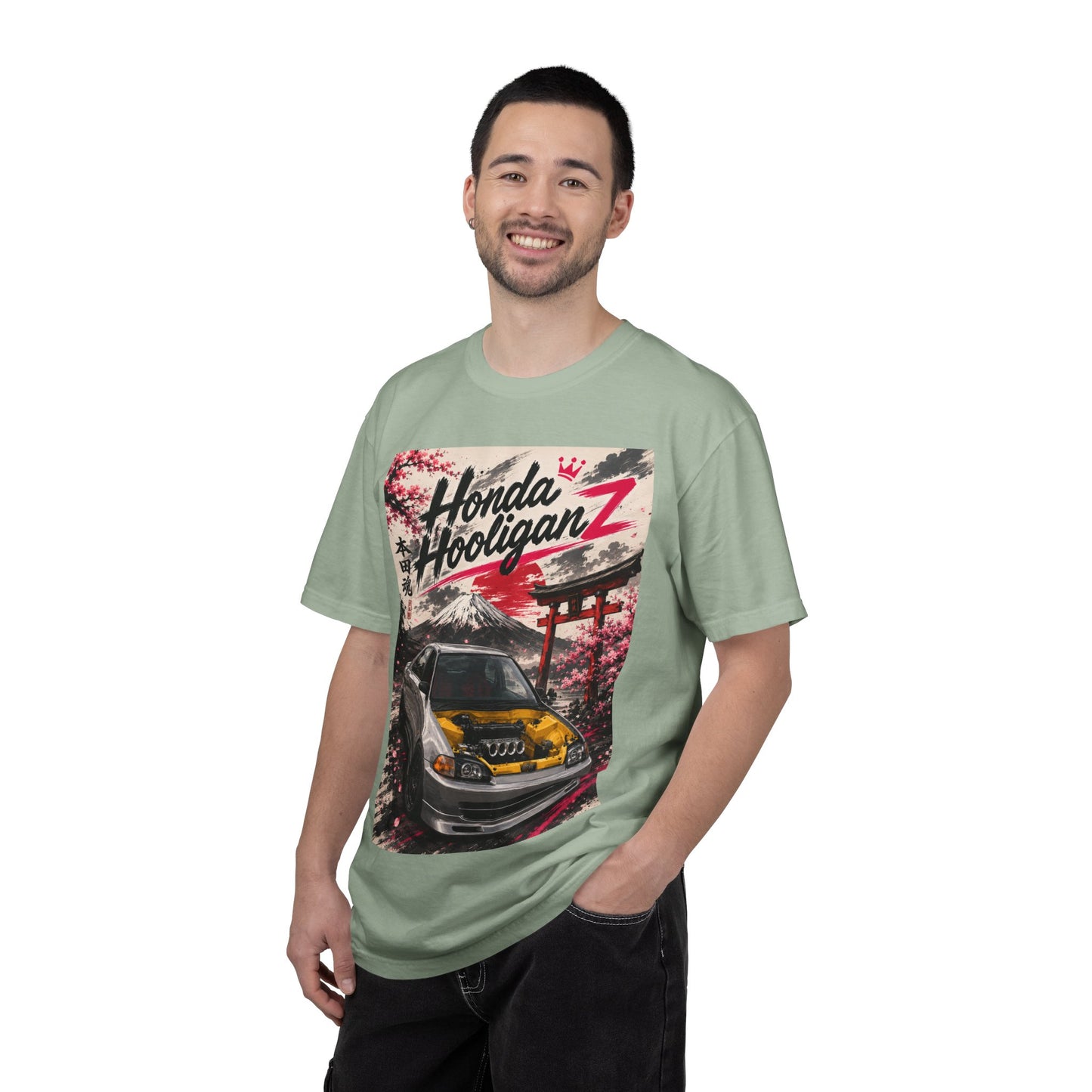 Honda HooliganZ T‑Shirt — JDM Retro Car Graphic Tee