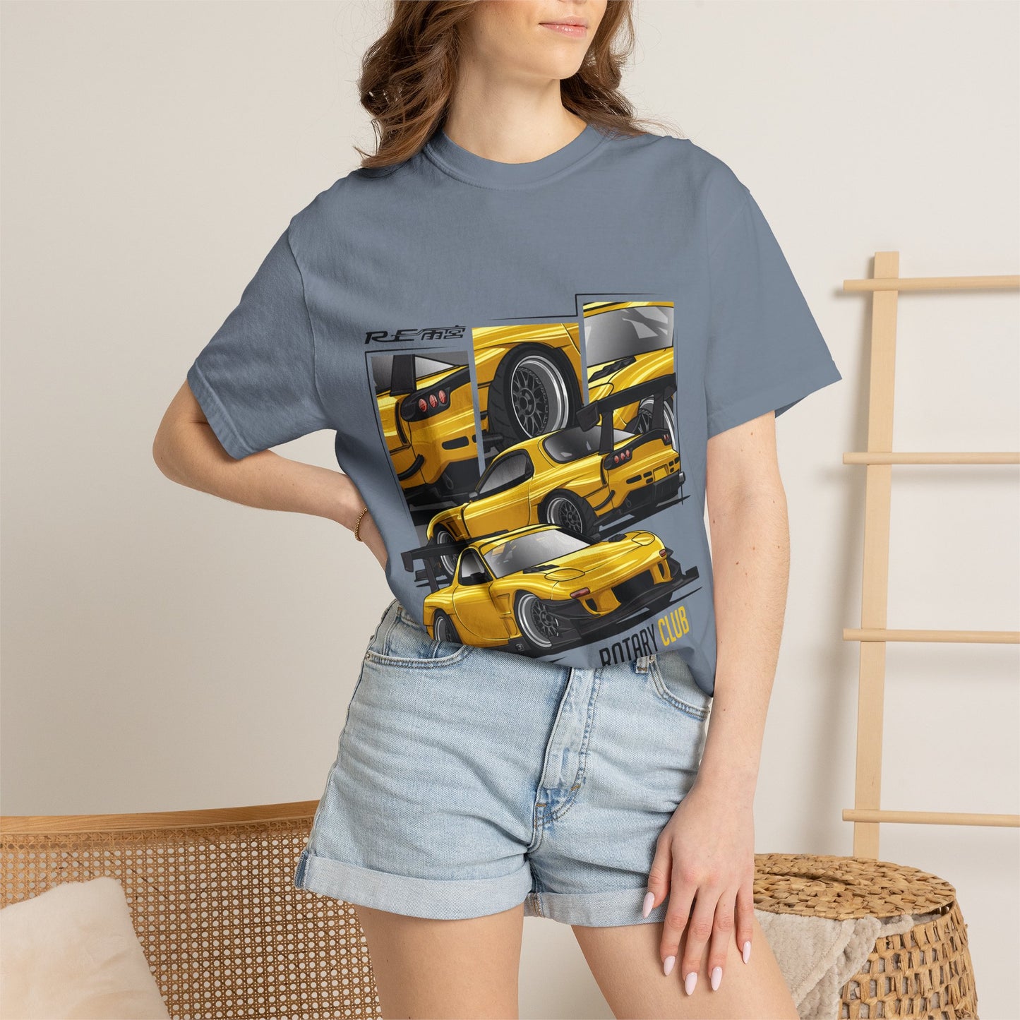 Rotary Club Sports Car IllustrationT-shirt