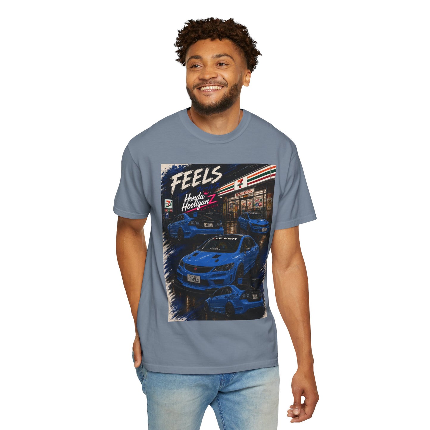Feels Midnight Racing T-Shirt — Neon JDM Car Scene Shirt