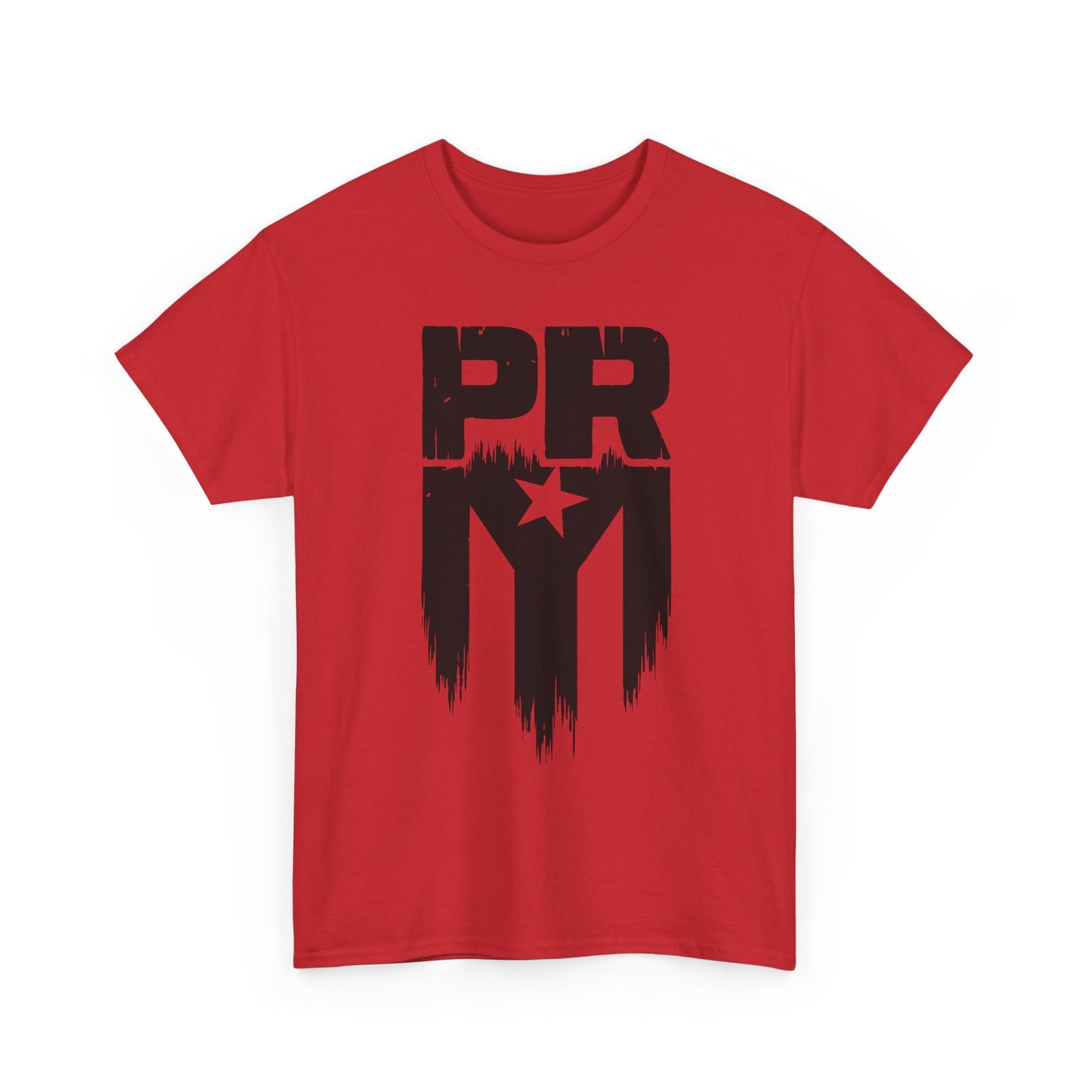 PR Mi Gente Puerto Rico Tee — Bold Black & White Boricua Pride
