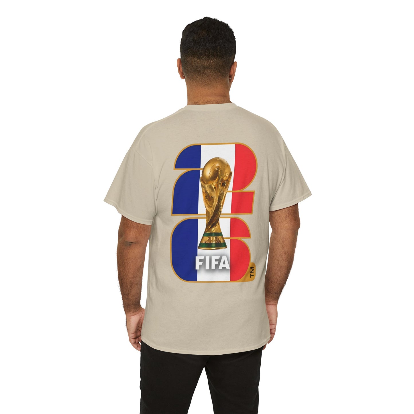 France 2026 FIFA World Cup Fan Edition – Front Crest & Championship Back Graphic T‑Shirt
