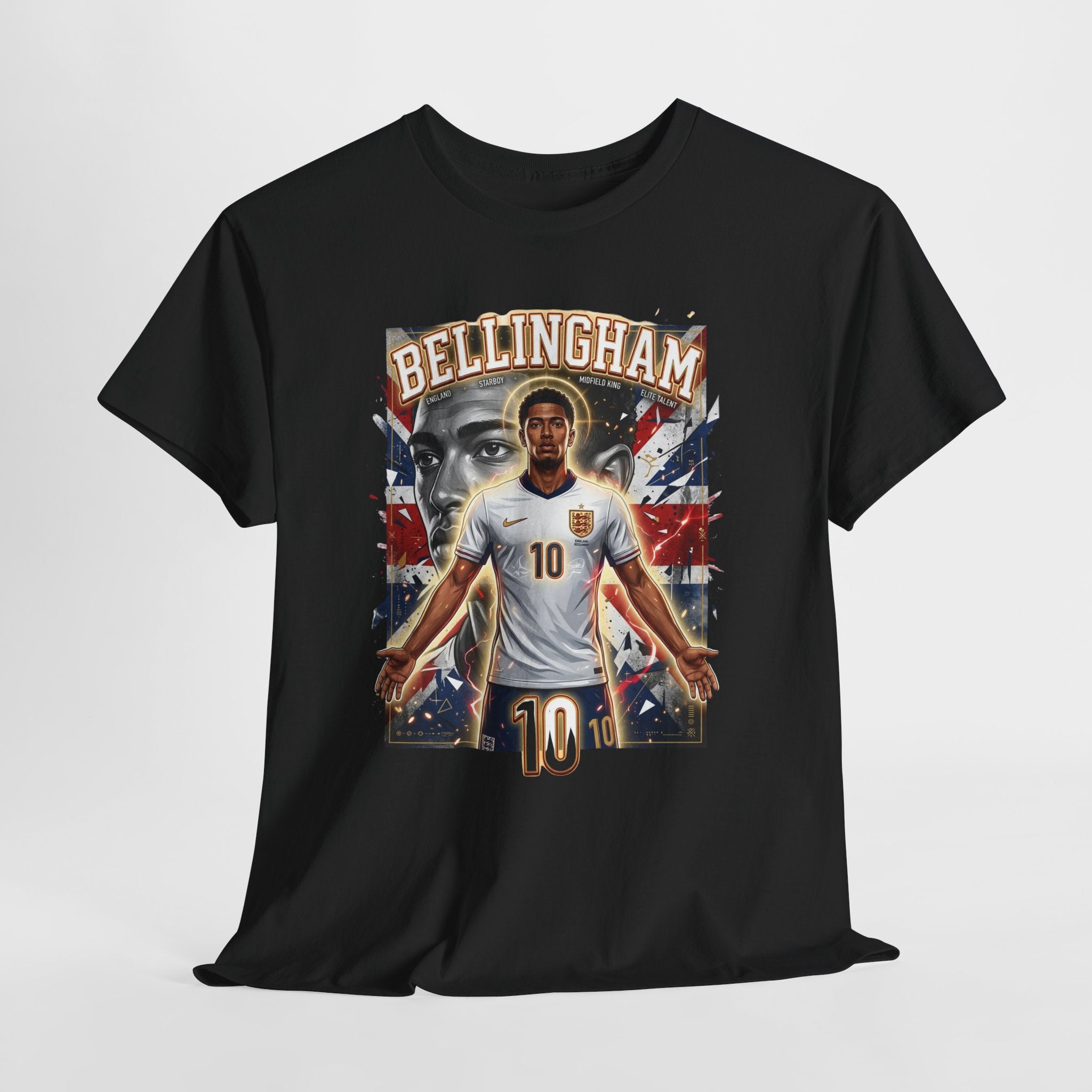 Bellingham #10 – England’s Golden Star T-Shirt