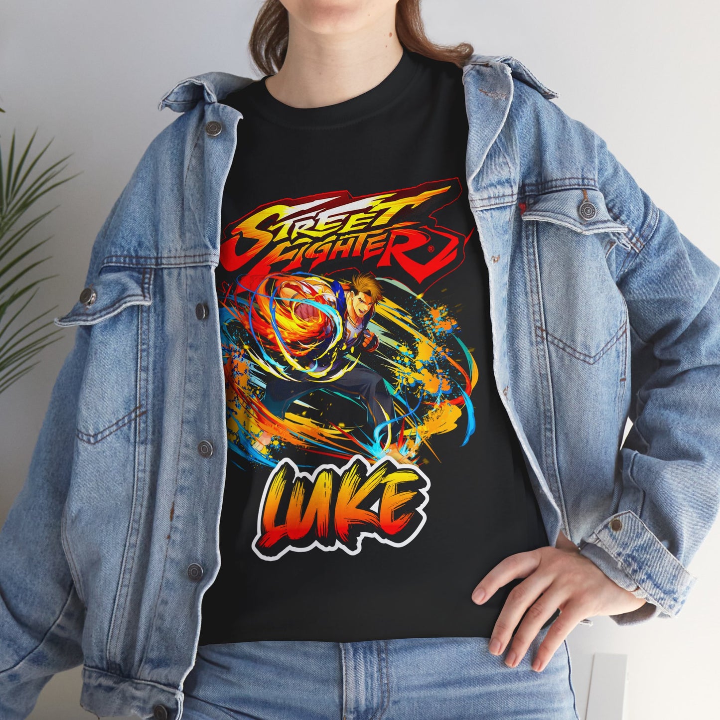 Street Fighter Luke Tribute T-shirt