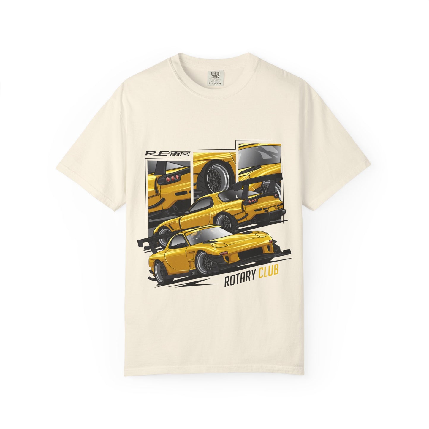 Rotary Club Sports Car IllustrationT-shirt