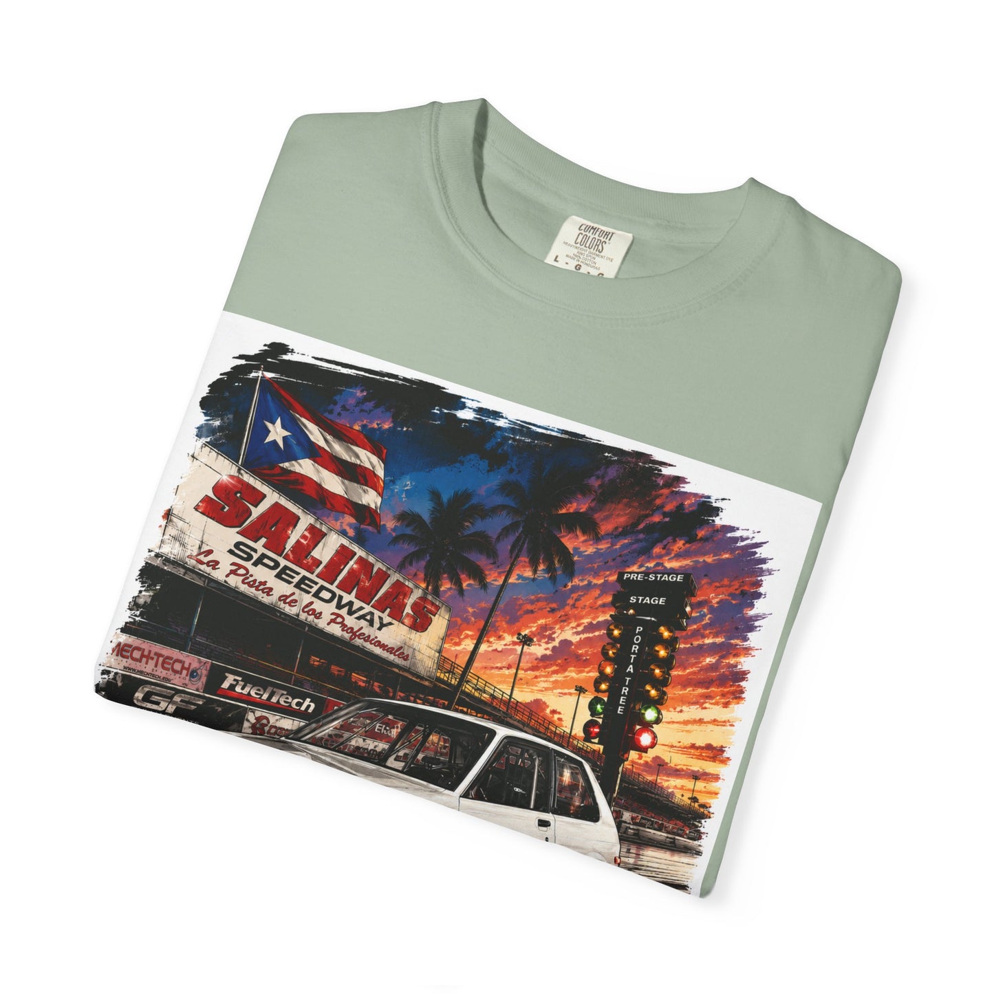 Vintage Starlet Drag T-Shirt — Puerto Rico Sunset Drag Graphic