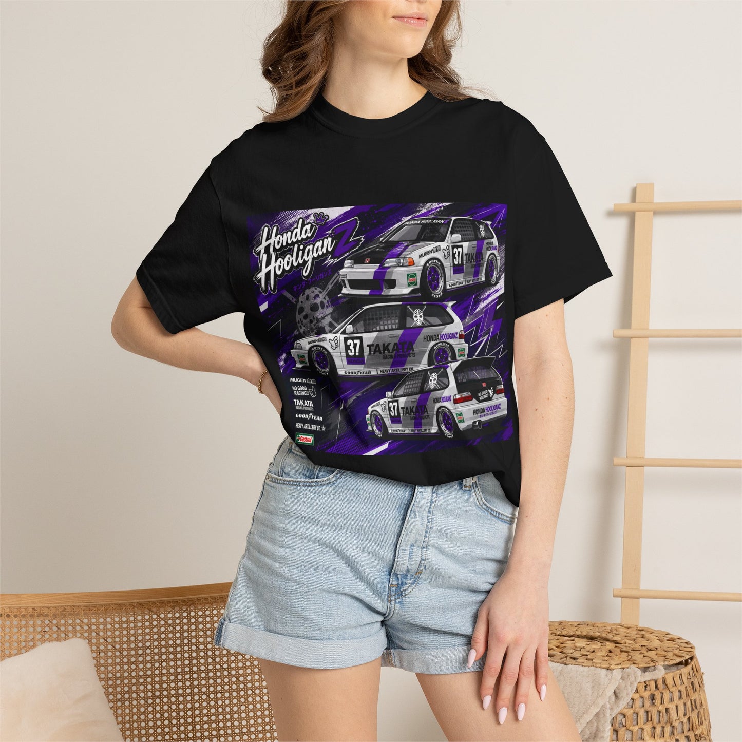 Honda HooliganZ: Purple Reign EF T‑Shirt