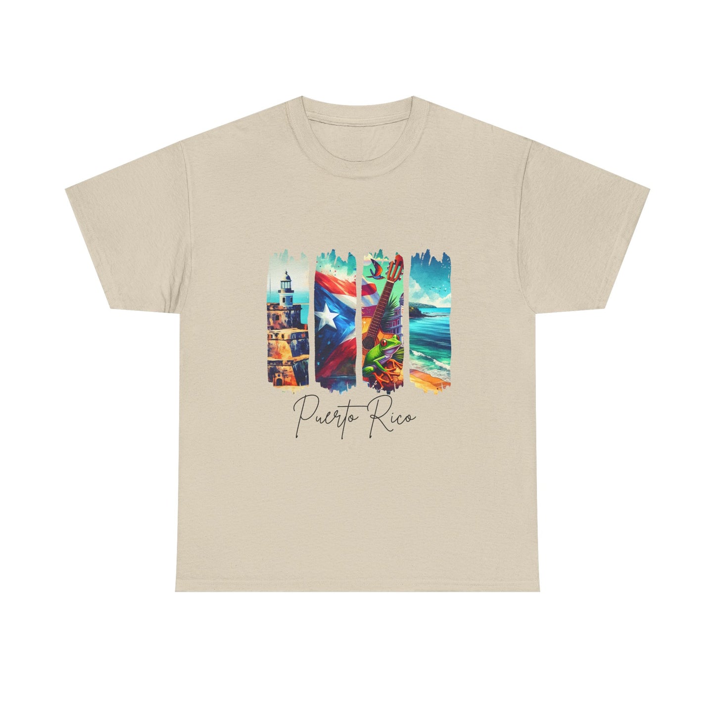 Puerto Rico Paradise T-Shirt — Island Postcard Watercolor Tee