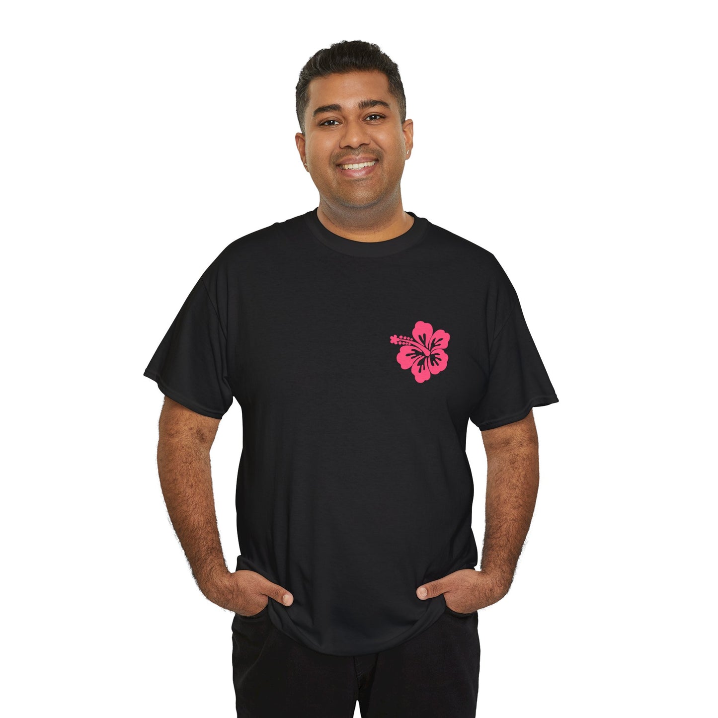 Puerto Rico Hibiscus T-Shirt — Vintage San Juan Beach Tee