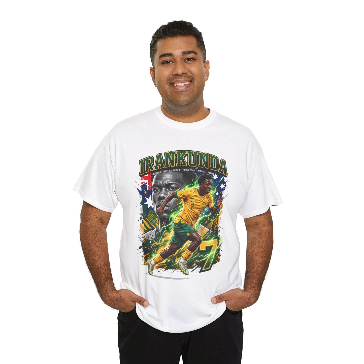 Irankunda #7 – Australian Rising Star T-Shirt