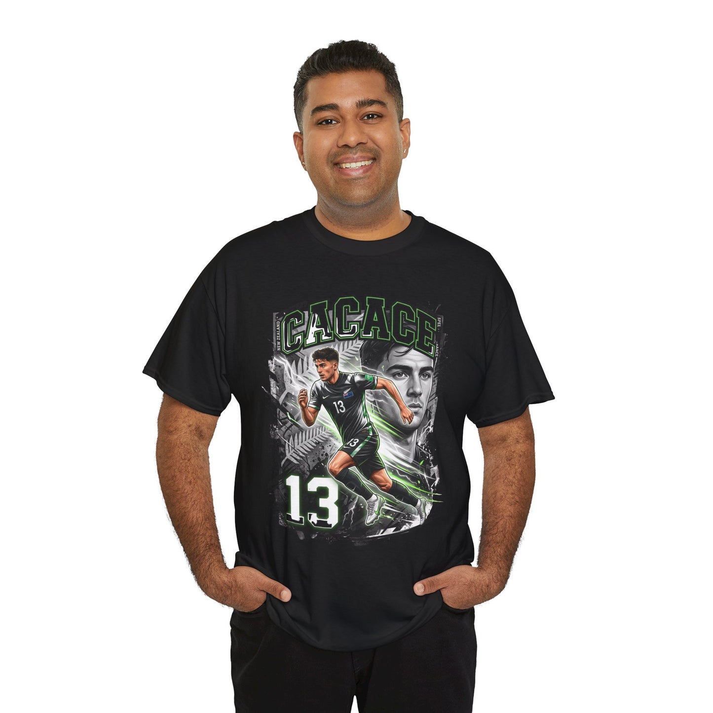Cacace #13 – Kiwi Fullback Fury T-Shirt