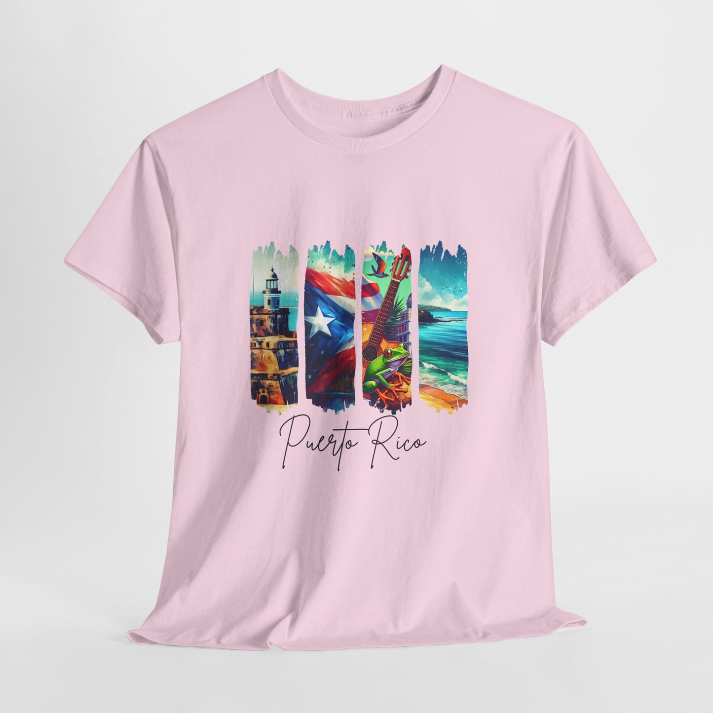 Puerto Rico Paradise T-Shirt — Island Postcard Watercolor Tee