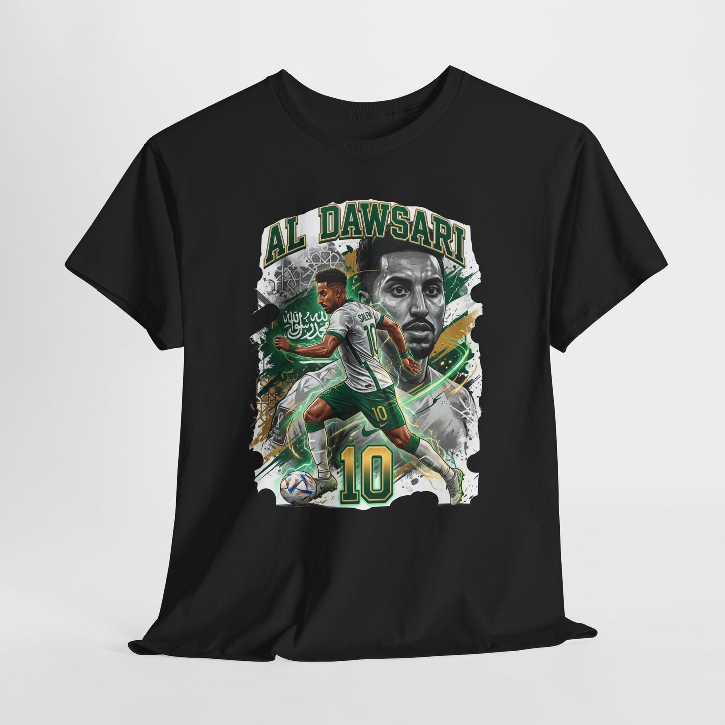 Al Dawsari #10 – Saudi Arabia Football Star T-Shirt