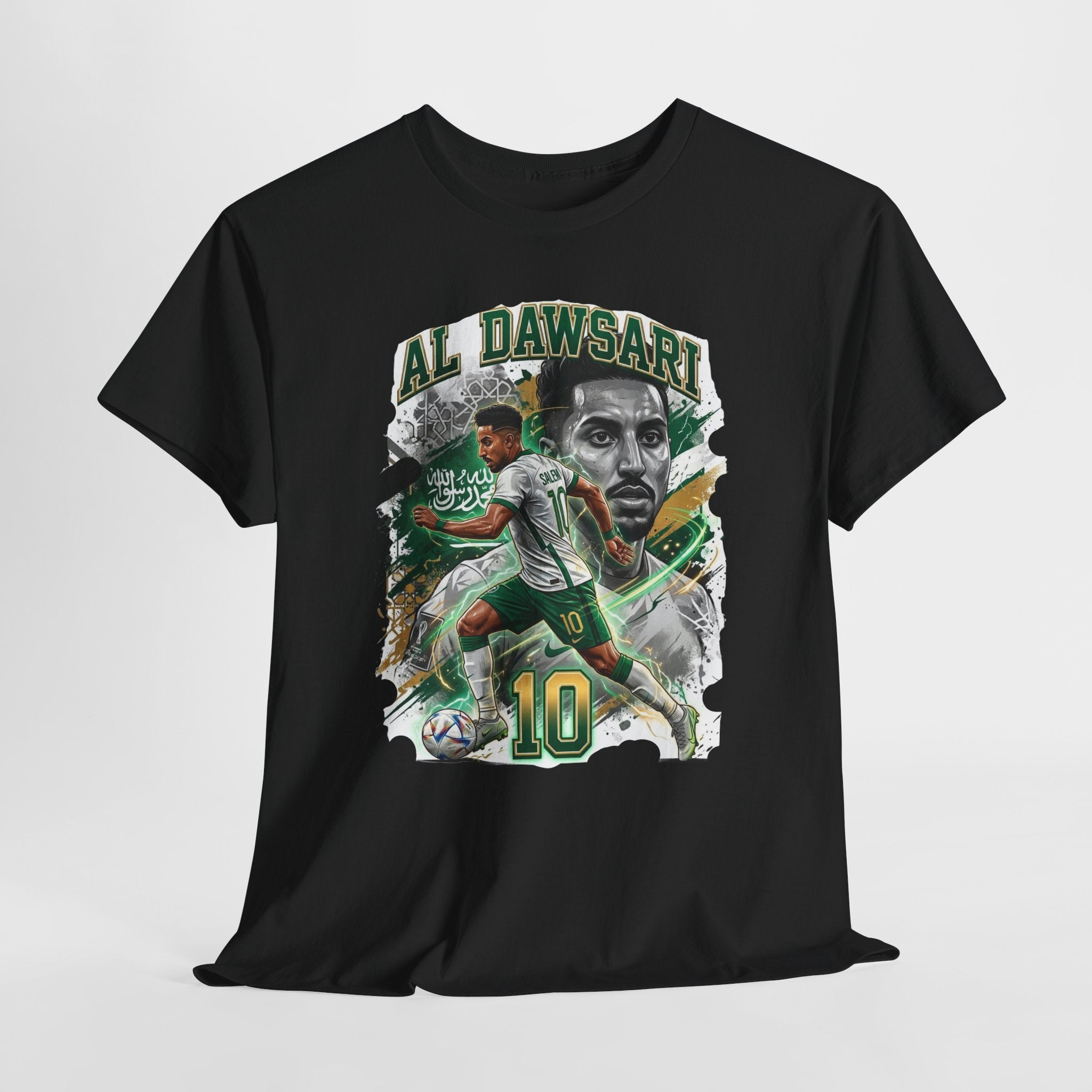 Al Dawsari #10 – Saudi Arabia Football Star T-Shirt