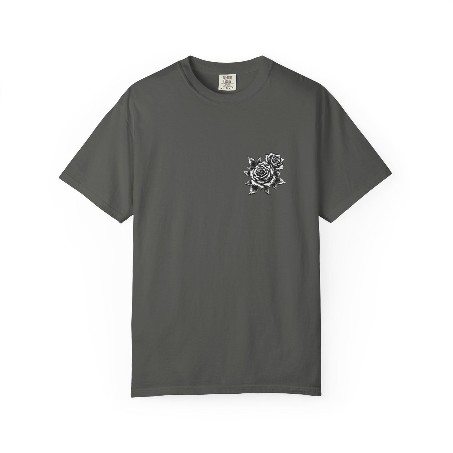 T-Shirt - Vintage Virgin Mary & Roses Graphic Tee