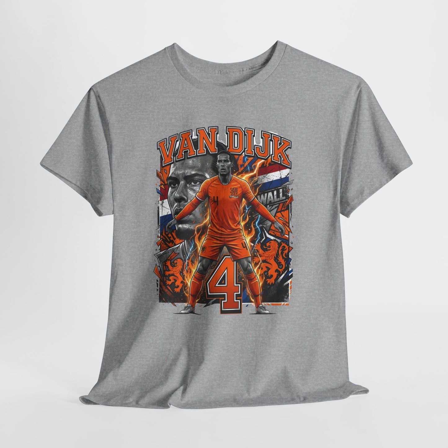 Van Dijk #4 – The Dutch Wall T‑Shirt