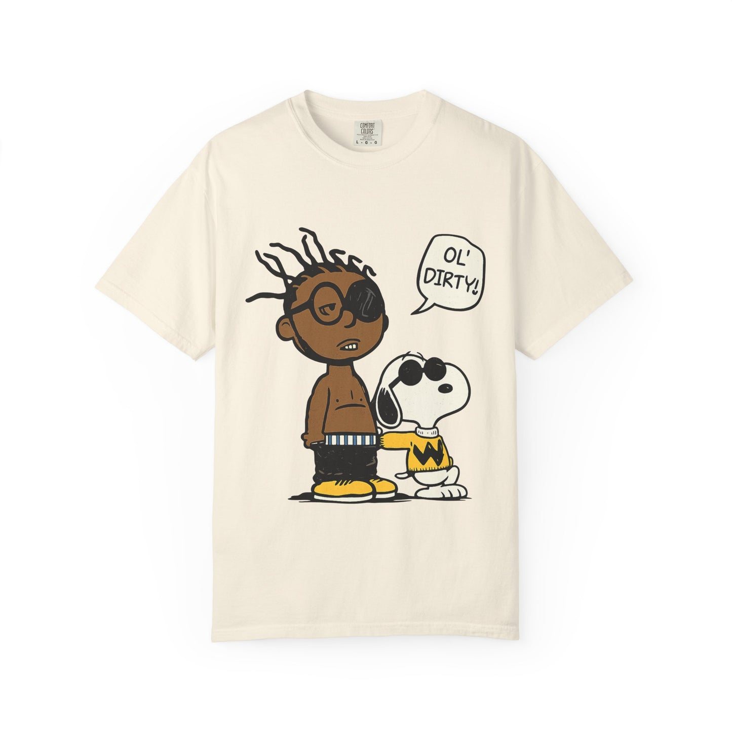 Ol' Dirty Beagle Mashup T-Shirt – Hip-Hop Inspired Cartoon Parody Streetwear Tee