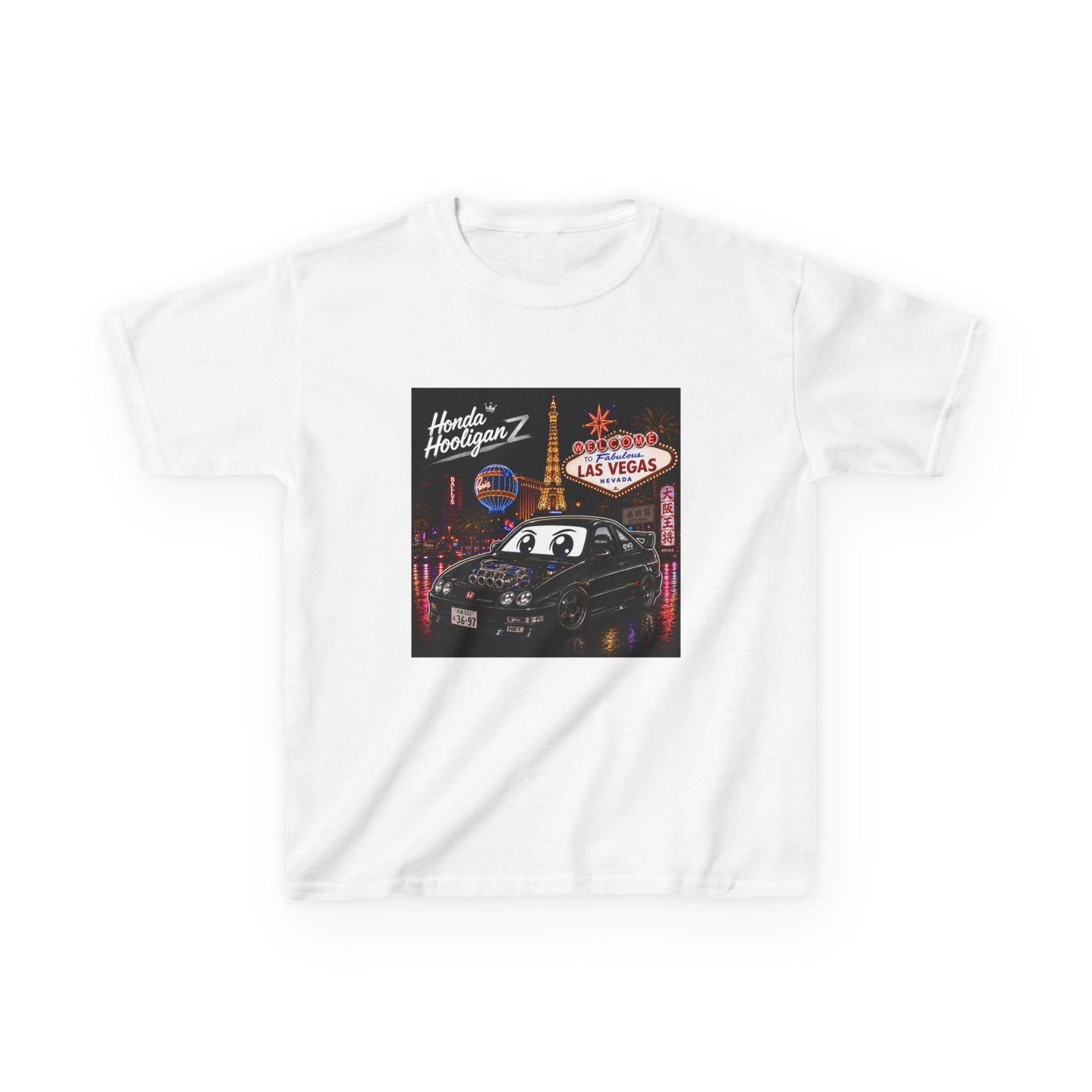 Kids Tee — 'Midnight Las Vegas' Cartoon ITB DC2