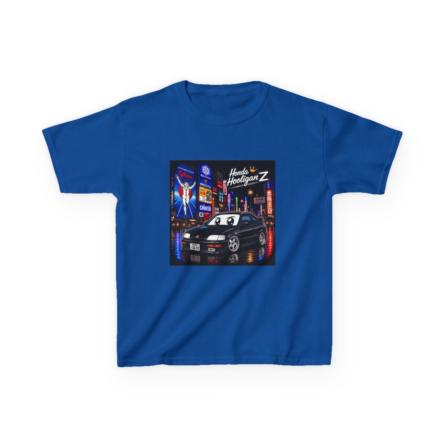 Kids Tee — Neon Night CRX Graphic