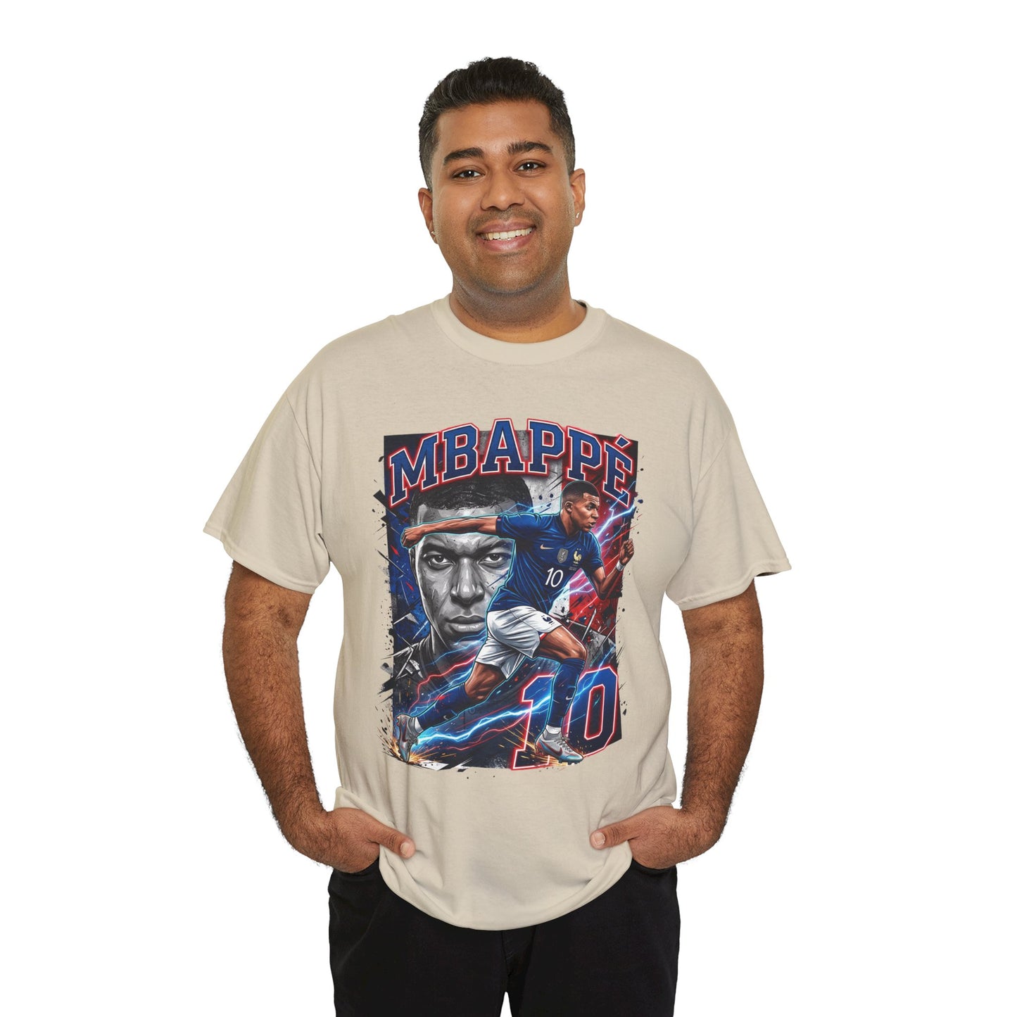 Mbappé #10 – French Lightning T-Shirt