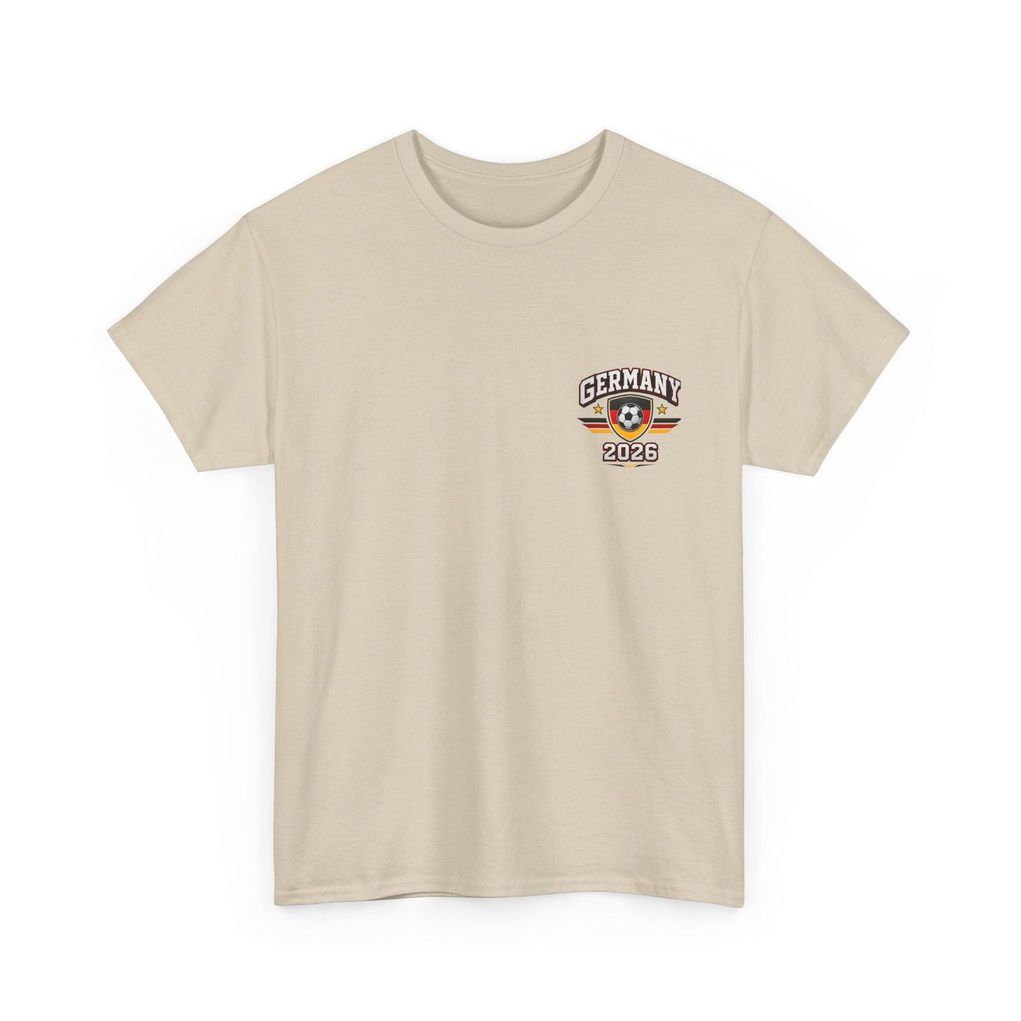 Germany 2026 FIFA World Cup Fan Edition – Front Crest & Championship Back Graphi T-Shirt