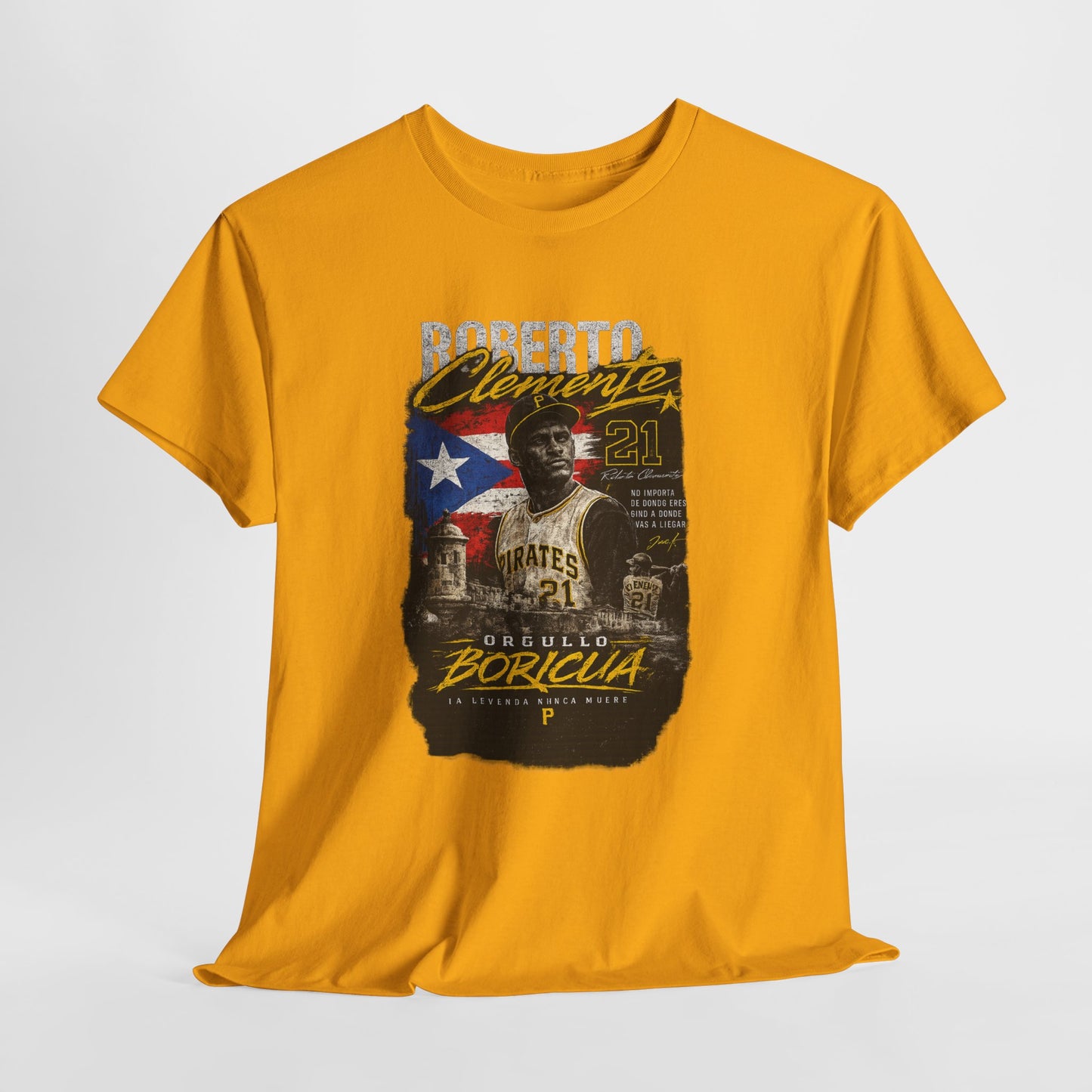 Roberto Clemente Puerto Rico Tribute T-Shirt