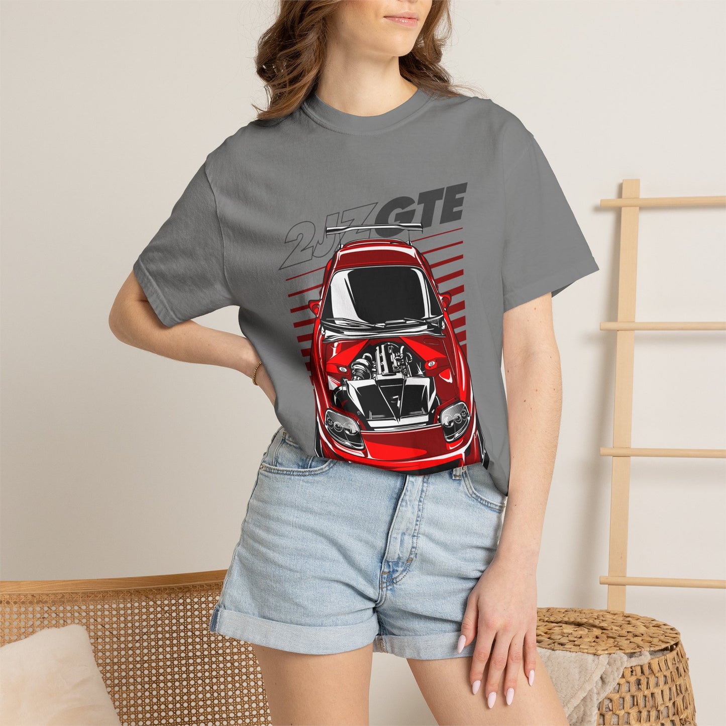 2.5 GTE Performance Sports Car Technical IllustrationT-shirt
