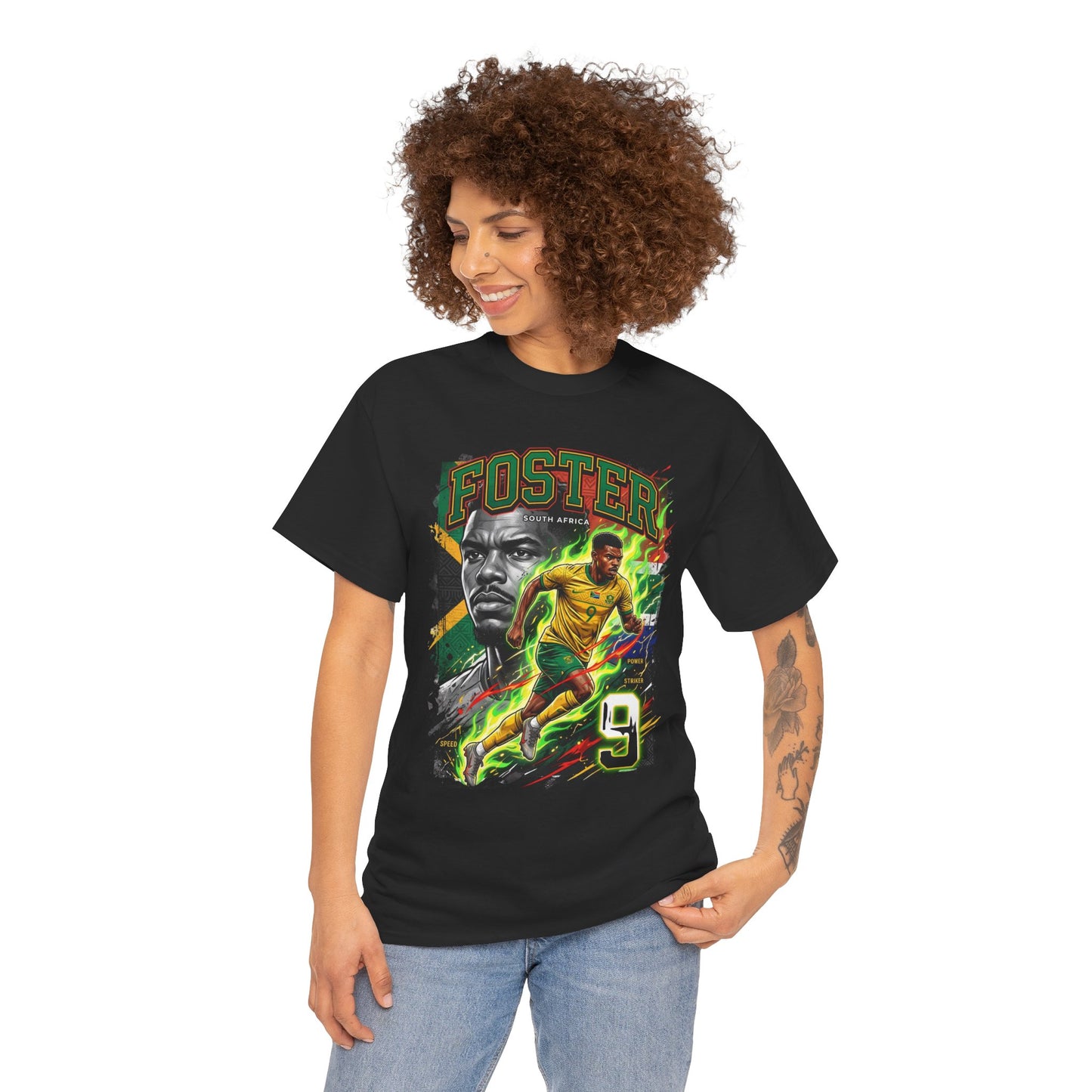 Foster #9 – South Africa Power Striker T-Shirt