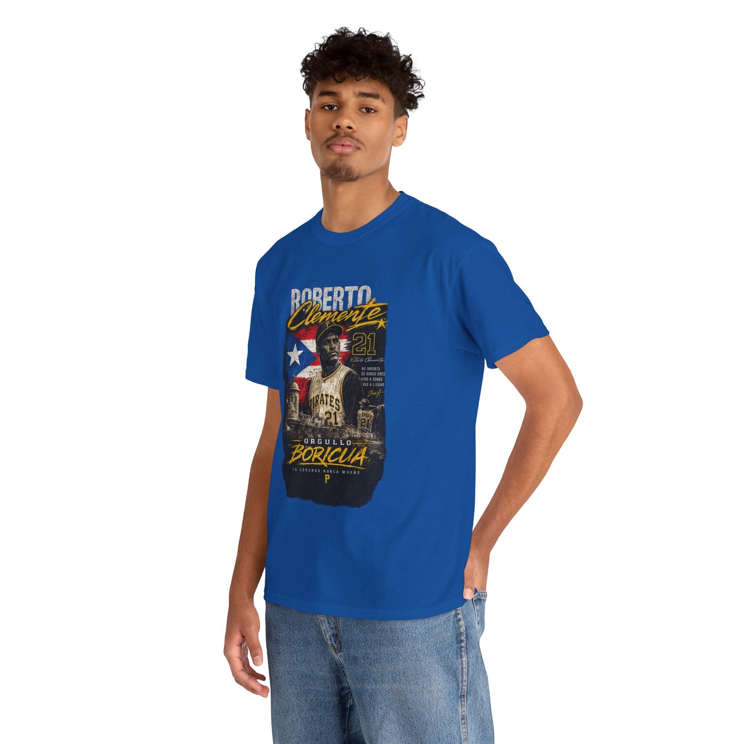 Roberto Clemente Puerto Rico Tribute T-Shirt