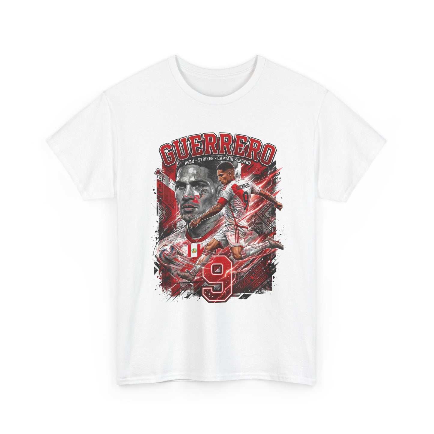 Guerrero #9 – Peruvian Captain & Legend T-Shirt
