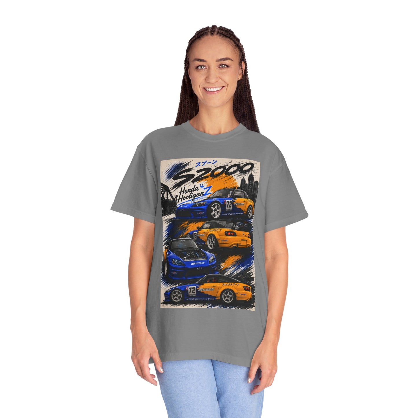 Honda S2000 Racing Tee – Vintage Track Illustration T-Shirt