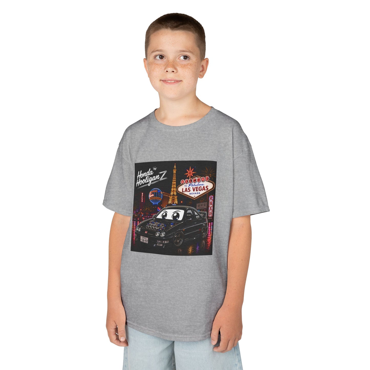 Kids Tee — 'Midnight Las Vegas' Cartoon ITB DC2
