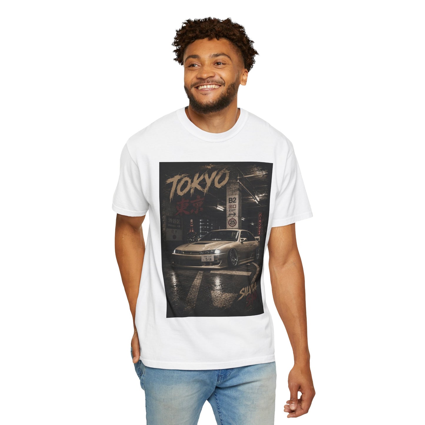Tokyo Silvia T-Shirt — Night Street JDM Car Graphic Tee