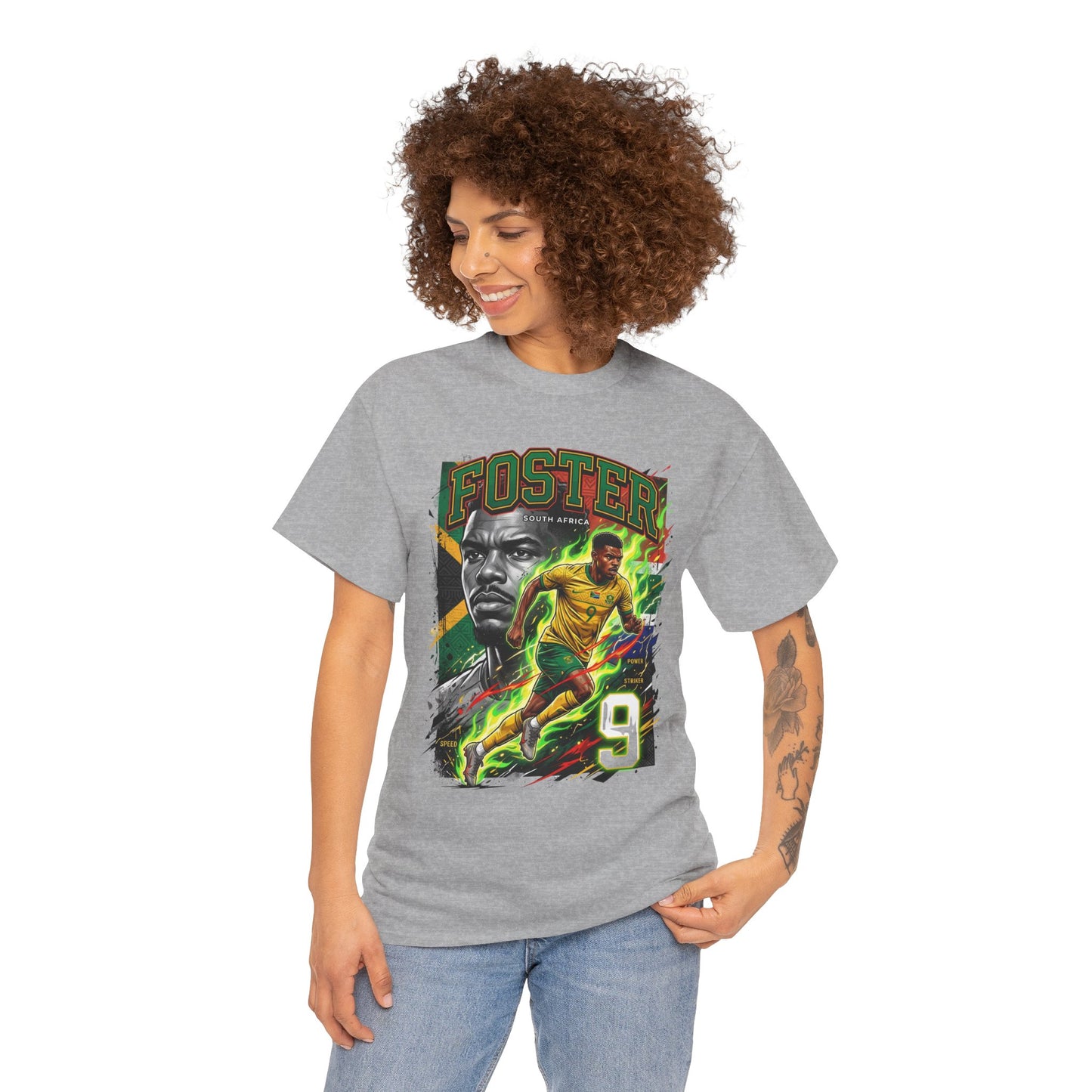 Foster #9 – South Africa Power Striker T-Shirt