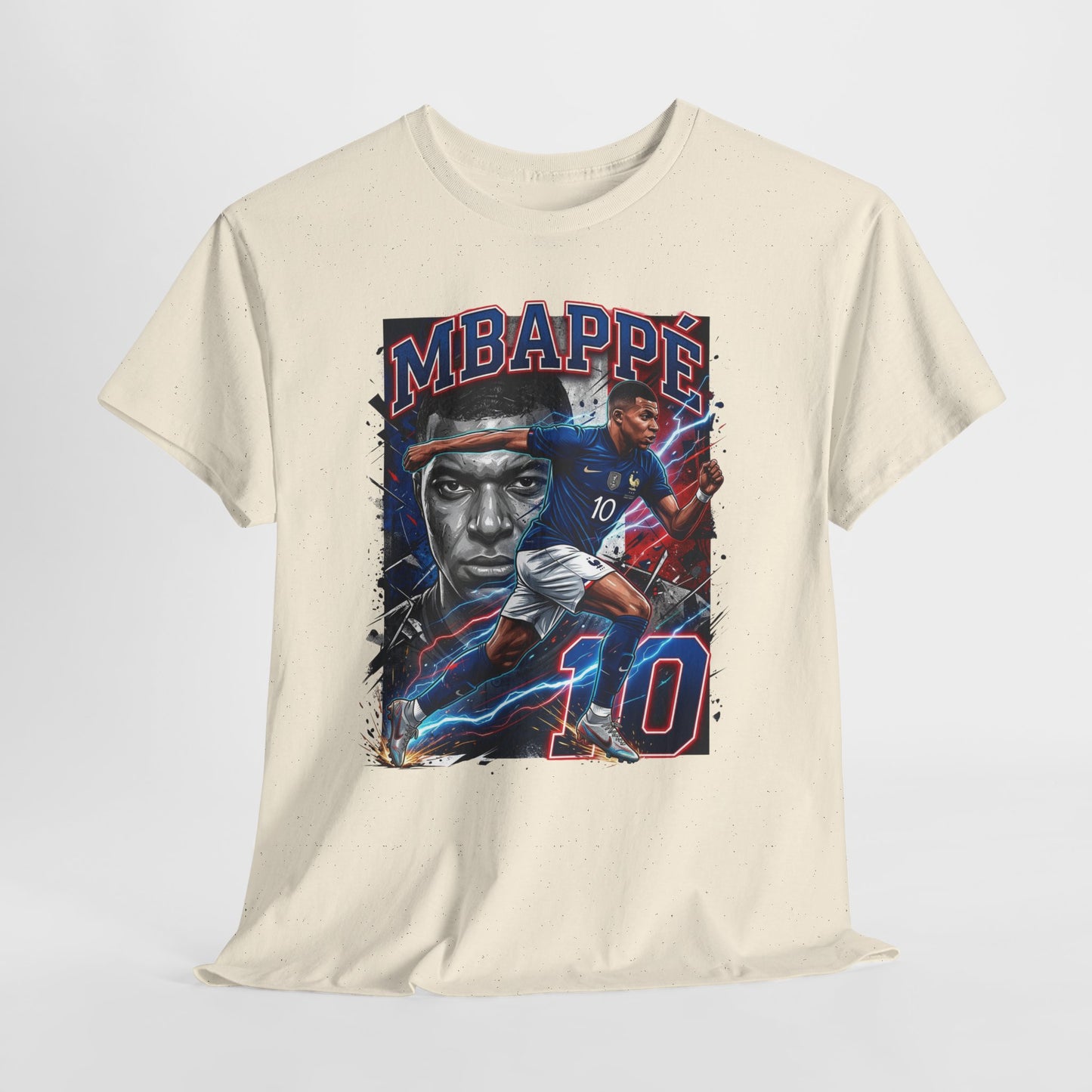 Mbappé #10 – French Lightning T-Shirt