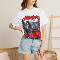 Honda Hooliganz EF9 Civic Tee — Retro JDM Street Racing T-Shirt